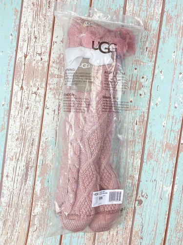 Imagen 6 de 7 de Ugg Pom Pom Fleece Lined Crew Sock Forrados