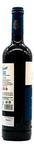 Beronia Reserva |vino Tinto Doca Español |14% Alcvol | 750ml
