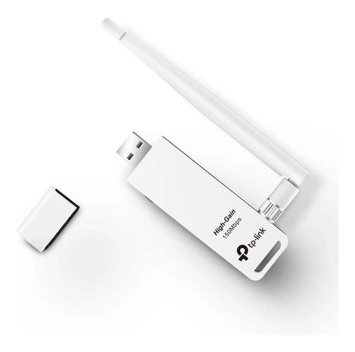 Imagen 6 de 10 de Adaptador Inalámbrico Tp Link 722n 2.4ghz Usb 2.0 Pc Note