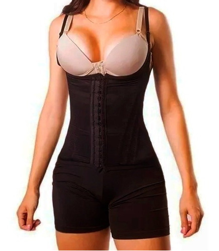 Cinta Modeladora Redutora Corselet 12 Barbatanas Colete Top