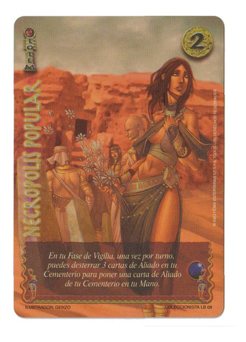 Cartas Promo Necropolis Popular Coleccionista Myl