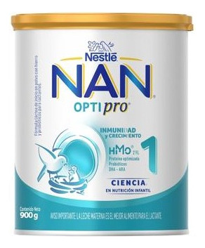 Formula Nan 1 Optipro Nestle 0 A 6 M 400 Gr - Bulto 12 Und