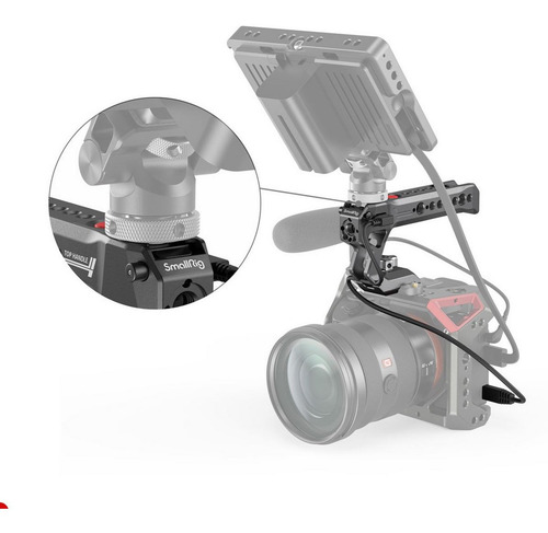Imagem 4 de 4 de Smallrig Nato Top Handle With Record Start/stop Remote Sony