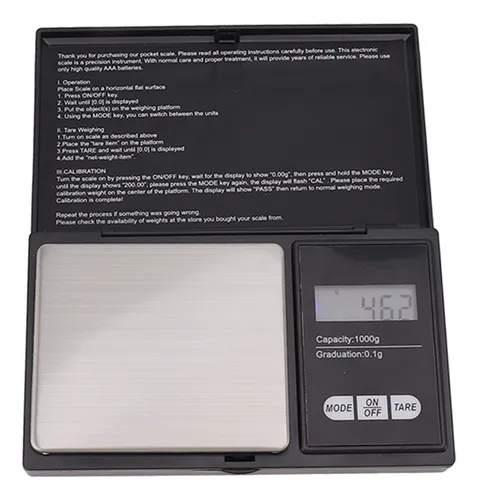 comprar Escala De Joyería Con Pantalla Lcd De 0,1 G A 1000 G