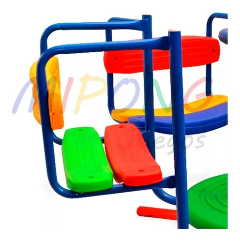 Imagen 6 de 8 de Listones Bastones Plastico Pvc Repuesto Hamaca Calesita X6