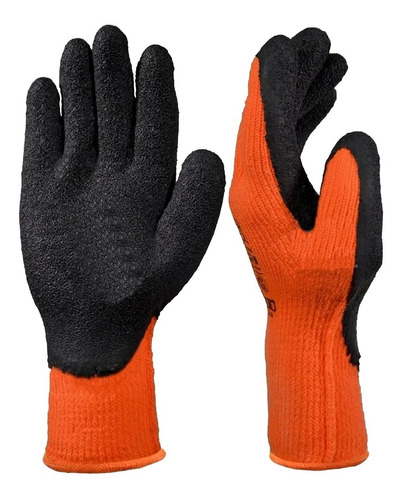 Guantes De Trabajo Palma Rugosa Latex Antideslizante T10