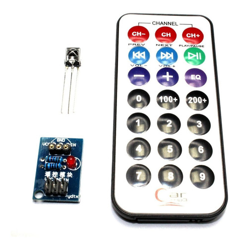 Kit Receptor Ir 1838b + Control + Módulo, Arduino, Pic, Rasp
