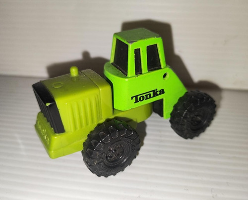 Tonka Tractor Mcdonals 2003 Verde 7 Cm