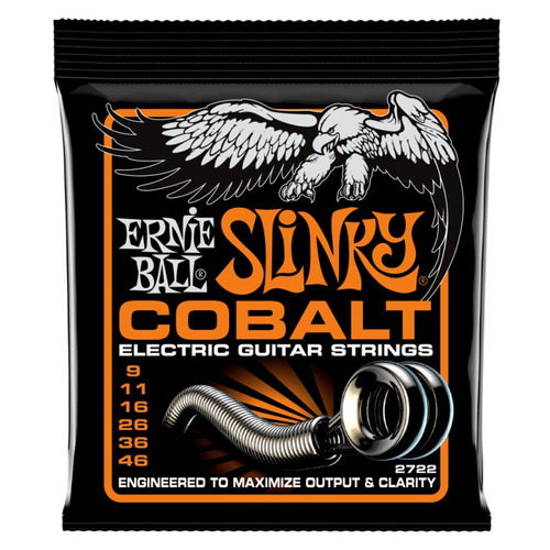 Ernie Ball Hybrid Slinky Cobalt Enc Guitarra Eléctric 9-46
