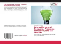 Comprar Libro: Educación Consumo. Programa Formativo