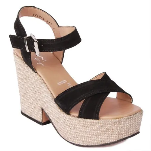 Sandalia Casual Mujer Negro N 37