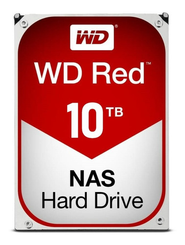 Disco Interno Wd Red 3.5 10tb Sata3 6gb S 256mb 24x7 Nas