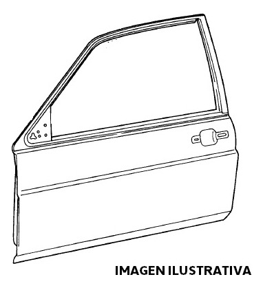 Puerta Delantera Volkswagen Santana 1987-1990