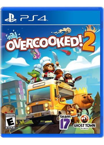 Overcooked! 2  Standard Edition Team17 PS4 Físico