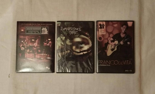 Dvd'soriginal&musical Dixiec,evanescence,francodv,goodch