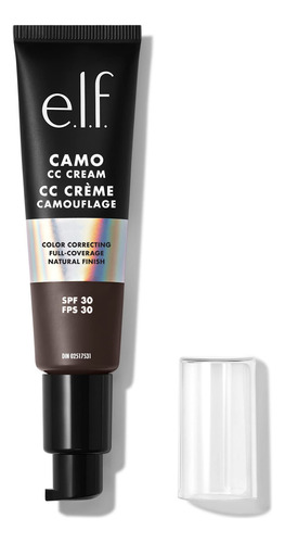 Base Correctora De Color Cc Cream E.l.f. Camo Rich 660n 3
