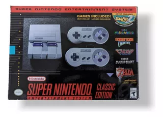 Super Nintendo Classic Edition Snes Mini 21 Juegos Integrado