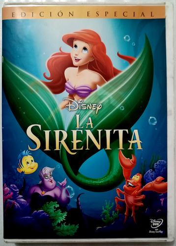 La Sirenita Disney Dvd Original 