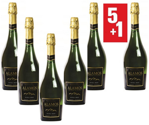 Espumante/champagne Alamos Extra Brut - Paga 5 Y Lleva 6