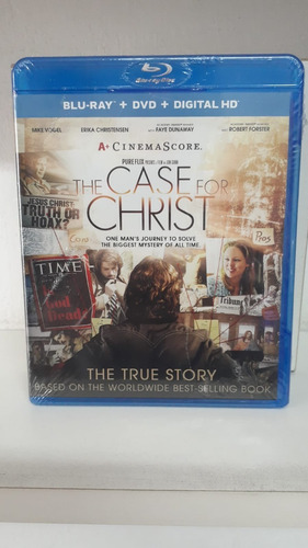 Blu-ray + Dvd -- The Case For Christ