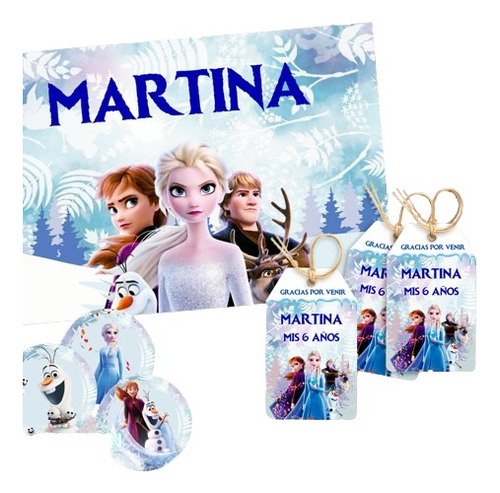 Kit Imprimible Frozen 2 - Personalizado