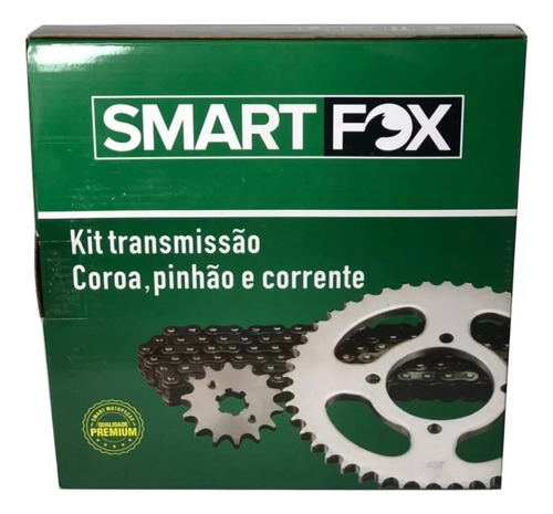 Kit Transmissão Tração Relação Honda Xre 300 Allen