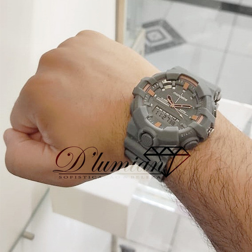Imagem 5 de 8 de Relogio Masculino Mondaine Esportivo Cinza 85009g0mvnp3