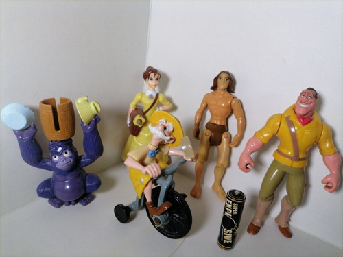  Set De Figuras De Tarzán Disney 