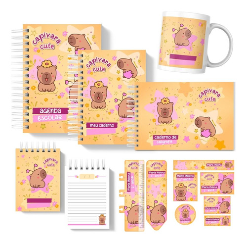 Kit Digital Volta Às Aulas - Capivara