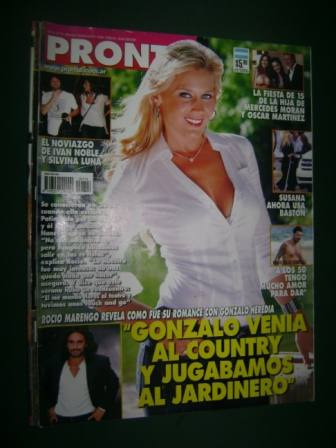 Revista Pronto 714 Sandro Marengo Teen Angels Nelly Panizza