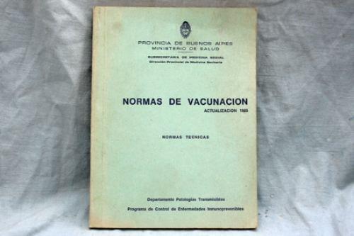 Normas De Vacunación - Normas Técnicas