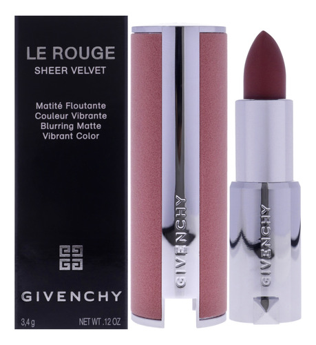 Lápiz Labial Givenchy Le Rouge 27 Rouge Infuse, 3,5 Ml, Reca