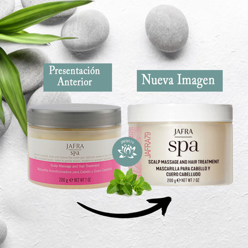 Mascarilla Para Cabello Maltratado Cuero Cabelludo Jafra Spa