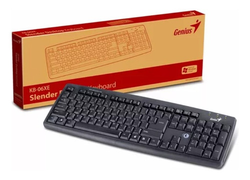 Teclado Genius Keyboard Kb-06 Xe Ps2