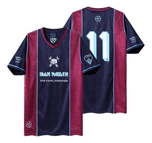 Camiseta West Ham Iron Maiden Suplente