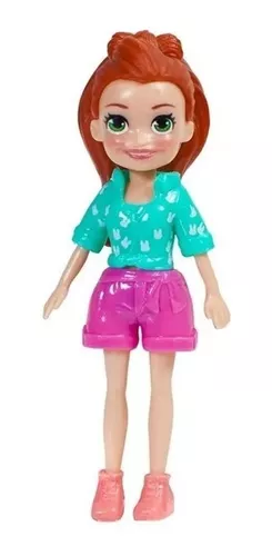 Boneca Polly Pocket Lila Com Bichinho - Mattel Gdm11