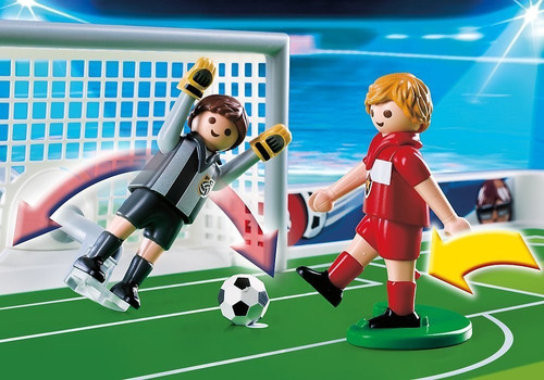 Playmobil Take Along Soccer Match Playset Modelo 4725