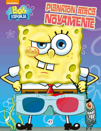 Bob Esponja - Plankton ataca novamente, de Ciranda Cultural. Editorial Ciranda Cultural Editora E Distribuidora Ltda. em português, 2016