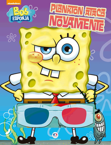 Bob Esponja - Plankton ataca novamente, de Ciranda Cultural. Ciranda Cultural Editora E Distribuidora Ltda. em português, 2016