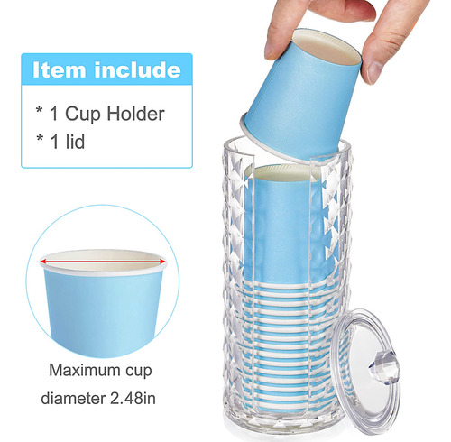 Dispensador De Vasos De Baño Myityard Para Vasos De Papel De