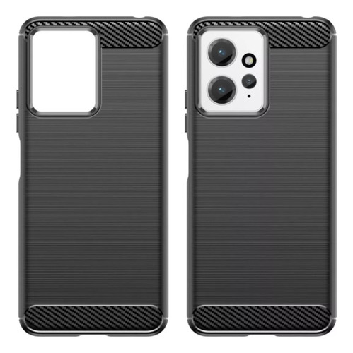 Funda Para Xiaomi Redmi Note 12 Pro 5g Tpu Antigolpe Carbono