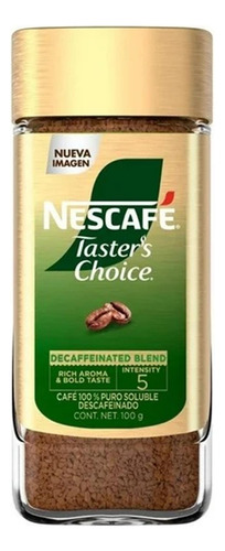 2 Pzas Café Soluble Nescafé Tasters Choice Descafeinado Fras