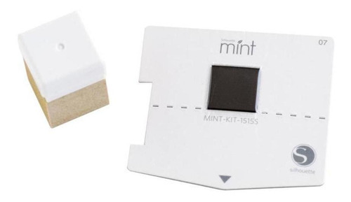 Kit De Sellos Para Mint Silhouette 30x30mm Color de la tinta Blanco Color del exterior Blanco