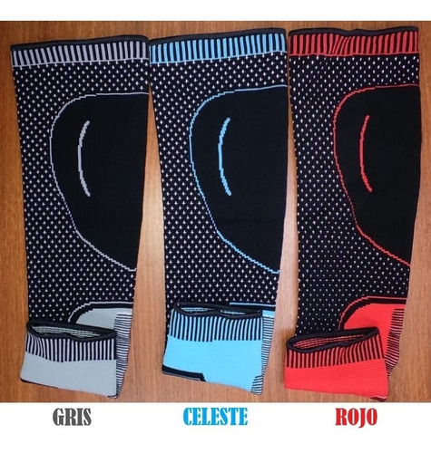 Imagen 4 de 5 de Medias De Compresion Deportiva (protector Tobillo - Pierna)
