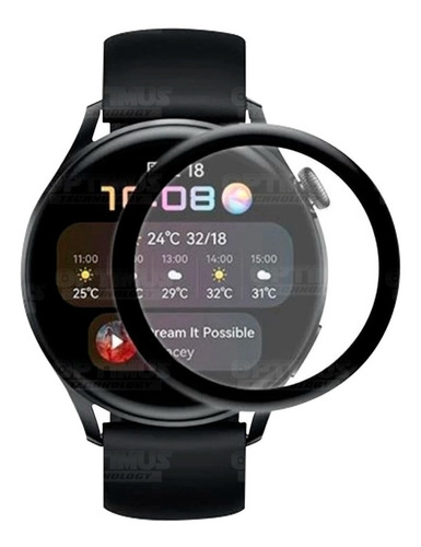 Vidrio Templado Nanoglass Para Para Huawei Watch 3 46mm