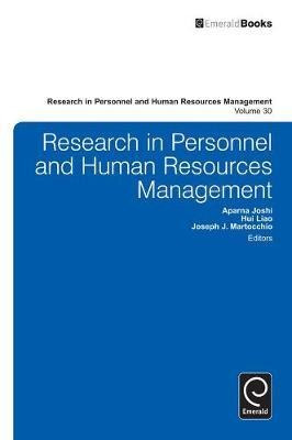 Research In Personnel And Human Resources Management - Jo...