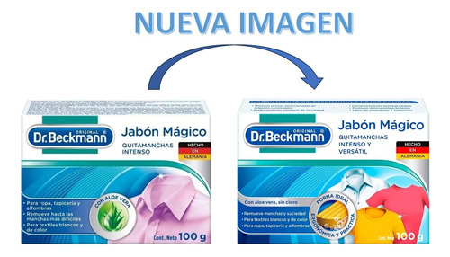Jabón Mágico Quitamanchas Intenso Remueve Mancha Dr Beckmann