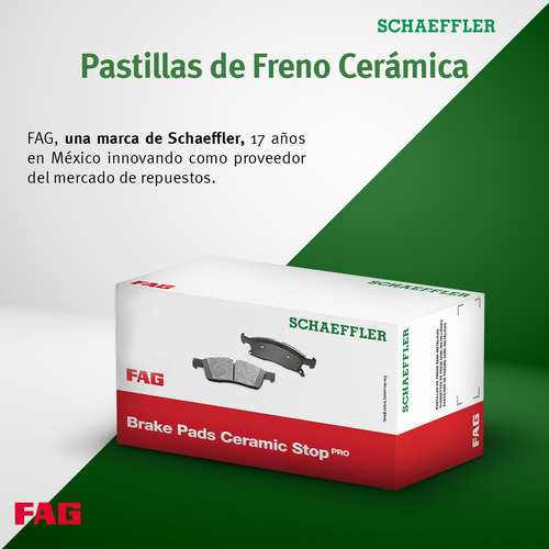Balatas Delanteras Kangoo Express 2018 Schaeffler Fag