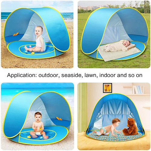 Carpa De Playa De Juguete Para Bebés 2023 Con Piscina