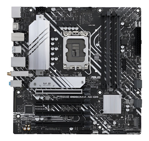 Motherboard Asus Prime B660m-a Ac D4 Micro Atx